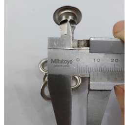 Khoen mắt cáo 10mm (lọt lòng 9mm) đóng bạt, Khuy bạt 10 li Bằng sắt Túi 100 bộ 4