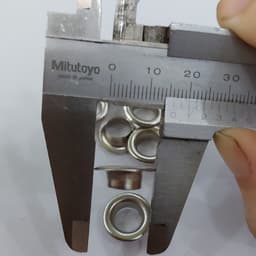 Khoen mắt cáo 10mm (lọt lòng 9mm) đóng bạt, Khuy bạt 10 li Bằng sắt Túi 100 bộ 5