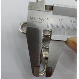 Khoen mắt cáo 10mm (lọt lòng 9mm) đóng bạt, Khuy bạt 10 li Bằng sắt Túi 100 bộ 6