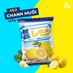 Kẹo chanh muối 120g Salt Lemon Candy nhập khẩu Malaysia- HÀNG CHÍNH HÃNG 2