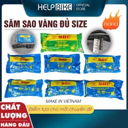SĂM SAO VÀNG cho xe đạp thể thao, Săm xe đạp chính hãng hàng Việt Nam chất lượng cao - SSV 1