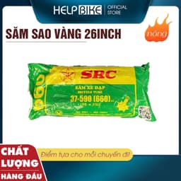 SĂM SAO VÀNG cho xe đạp 26inch, Săm xe đạp hàng Việt Nam chất lượng cao - SSV_26inch 1