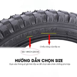 SĂM SAO VÀNG cho xe đạp 12inch, Săm xe đạp hàng Việt Nam chất lượng cao - SSV_12inch 2