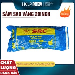 SĂM SAO VÀNG cho xe đạp 20inch, Săm xe đạp hàng Việt Nam chất lượng cao - SSV_20inch 1