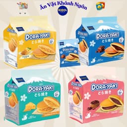Bánh Dora Yaki KIDO Đủ Vị Túi 150g - HÀNG CHÍNH HÃNG 1