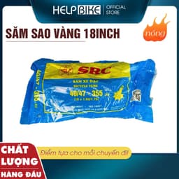 SĂM SAO VÀNG cho xe đạp 26inch, Săm xe đạp hàng Việt Nam chất lượng cao - SSV_18inch 1