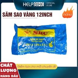 SĂM SAO VÀNG cho xe đạp 12inch, Săm xe đạp hàng Việt Nam chất lượng cao - SSV_12inch 1