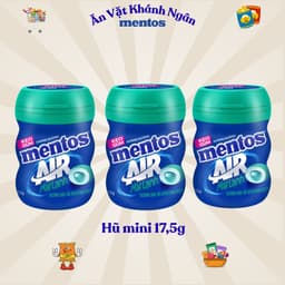 Kẹo cao su Mentos Fresh Action và Sing gum không đường Mentos Pure Fresh đủ vị - HÀNG CHÍNH HÃNG 9