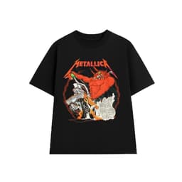 Áo Thun METALLICA Rock Band vintage ML001, Unisex Form Rộng Cotton Mềm 1