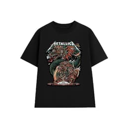 Áo Thun METALLICA Rock Band vintage ML002, Unisex Form Rộng Cotton Mềm 1