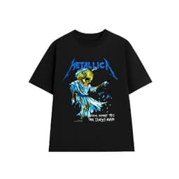 Áo Thun METALLICA Rock Band vintage ML004, Unisex Form Rộng Cotton Mềm 1