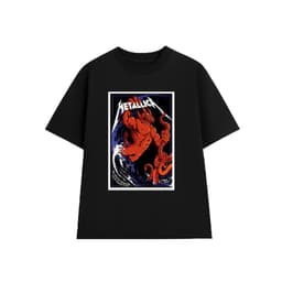 Áo Thun METALLICA Rock Band vintage ML005, Unisex Form Rộng Cotton Mềm 1