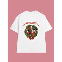 Áo Thun METALLICA Rock Band vintage ML008, Unisex Form Rộng Cotton Mềm 2