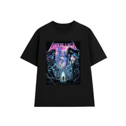 Áo Thun METALLICA Rock Band vintage ML010, Unisex Form Rộng Cotton Mềm 1
