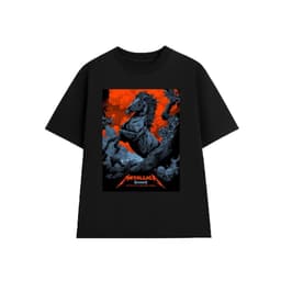 Áo Thun METALLICA Rock Band vintage ML013, Unisex Form Rộng Cotton Mềm 1
