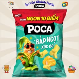 Combo Snack Bim Bim Poca Đủ Vị Giòn Rụm Gói Nhỏ Và Gói Lớn - HÀNG CHÍNH HÃNG 2