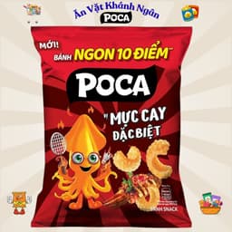 Combo Snack Bim Bim Poca Đủ Vị Giòn Rụm Gói Nhỏ Và Gói Lớn - HÀNG CHÍNH HÃNG 6