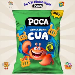 Combo Snack Bim Bim Poca Đủ Vị Giòn Rụm Gói Nhỏ Và Gói Lớn - HÀNG CHÍNH HÃNG 8