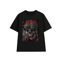 Áo Thun METALLICA Rock Band vintage ML014, Unisex Form Rộng Cotton Mềm 1