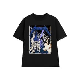 Áo Thun METALLICA Rock Band vintage ML016, Unisex Form Rộng Cotton Mềm 1