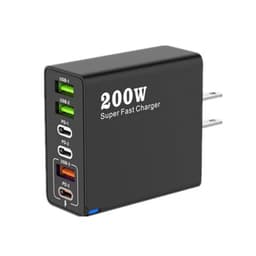 Bộ sạc 200W  siêu nhân nhanh Type C 6 cổng, 200W, Sạc nhanh PD, Bộ sạc nhanh QC 3 ... 3