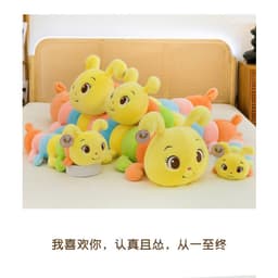 Gối Ôm Sâu Bướm Merkayi - Gấu Bông Màu Sắc Dễ Thương, êm ái, hàng nhập cao cấp 9