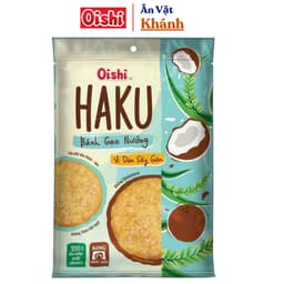 Snack Bánh Gạo Nướng Haku Oishi Vị Cá Hồi Rong Biển- HÀNG CHÍNH HÃNG 2