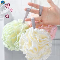 Bông Tắm Tròn Cao Cấp Tạo Bọt Mịn Kì Cọ Tẩy Da Chết Bông Tắm Lưới Mềm Mại 1