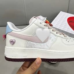 [Cá Sấu ] giày valentine trắng hồng cho các chj e. 4