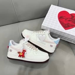 [Cá Sấu ] giày valentine trắng hồng cho các chj e. 3