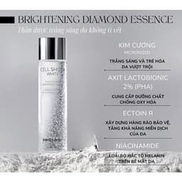 (Cty) Tinh chất Swissline Brightening Diamond Essence 150ml sáng da mờ thâm nám chống lão hóa 3
