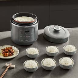 Nồi áp suất JoYoung JHPC-5039 Tiếng Việt 2 Ruột Nồi 9 Thực Đơn Cài Sẵn- Nấu Mở Nắp, Hầm, Nướng 4