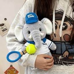 Gấu bông voi con hai màu xám - thú nhồi bông cầu lông siêu dễ thương, hot trend hiện nay nhà MIU GẤU XINH 1