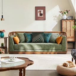 Ghế sofa gỗ tự nhiên phối mây VUADECOR VS114 2