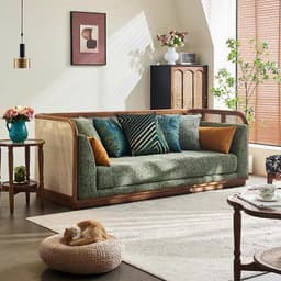 Ghế sofa gỗ tự nhiên phối mây VUADECOR VS114 3