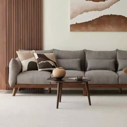 Ghế sofa gỗ tự nhiên đệm nỉ, da VUADECOR VS116 6
