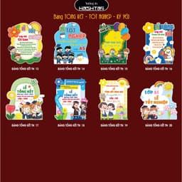 [Bảng Tổng Kết- Tốt Nghiệp - Kỷ Yếu ] Bảng Lễ Tổng Kết, Lễ Tốt Nghiệp, Lễ Kỷ Yếu Bảng Trang Trí Lớp Học, Trường Học 3