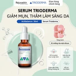 Serum Trioderma Hỗ Trợ Giảm Mụn & Giúp Sáng Da & Mờ Thâm Dành Cho Mọi Loại Da 30ml 1