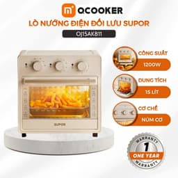 Lò Nướng Hấp Đối Lưu Đa Năng Nồi Chiên Hơi Nước Dung Tích 22L Qcooker Chuyên Dùng Nướng Hấp Làm Bánh 2