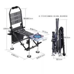 Ghế Câu Đài LIANQIU 032B Cao Cấp Chính Hãng Kèm Phụ Kiện 8