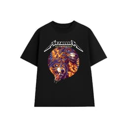 Áo Thun METALLICA Rock Band vintage ML018, Unisex Form Rộng Cotton Mềm 1