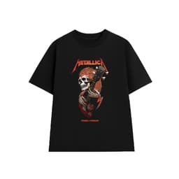 Áo Thun METALLICA Rock Band vintage ML021, Unisex Form Rộng Cotton Mềm 1