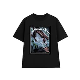 Áo Thun METALLICA Rock Band vintage ML022, Unisex Form Rộng Cotton Mềm 1