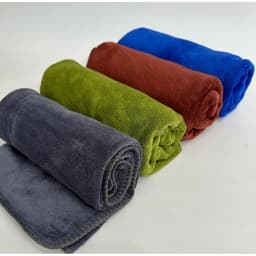 Khăn nail, khăn lau bàn bếp Microfiber KT 30x30 siêu mềm mịn THẤM HÚT TỐT  không bị ra bụi bông 4
