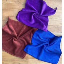 Khăn nail, khăn lau bàn bếp Microfiber KT 30x30 siêu mềm mịn THẤM HÚT TỐT  không bị ra bụi bông 5