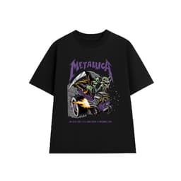 Áo Thun METALLICA Rock Band vintage ML024, Unisex Form Rộng Cotton Mềm 1