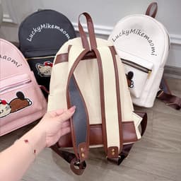 Balo balo đi học Nữ LuckyMikemaomi Dễ Thương Nhỏ Gọn Thời Trang Hàn Quốc Balo Đi Học Đi Chơi Phối Đồ Xinh 4