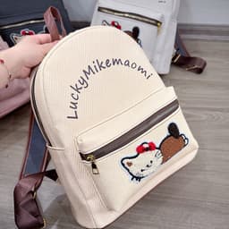 Balo balo đi học Nữ LuckyMikemaomi Dễ Thương Nhỏ Gọn Thời Trang Hàn Quốc Balo Đi Học Đi Chơi Phối Đồ Xinh 8