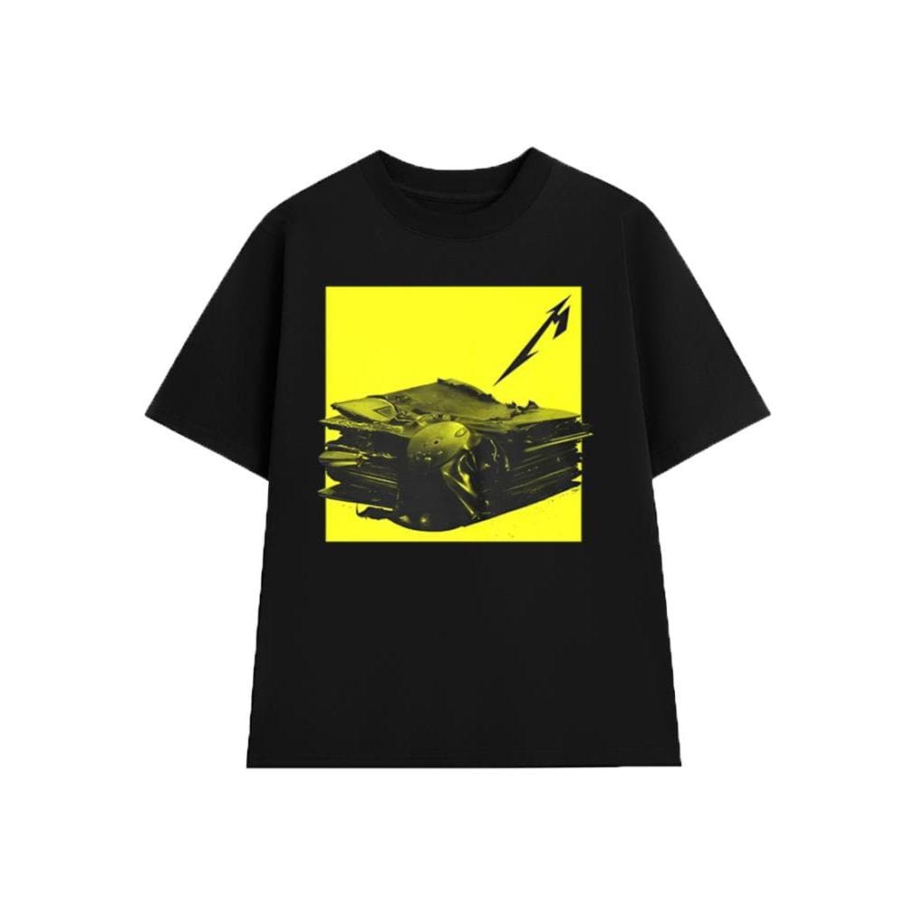 Áo Thun METALLICA Rock Band vintage ML027, Unisex Form Rộng Cotton Mềm