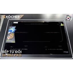 Bếp từ đôi Kocher DI 882PRO | Made in Korea | Công nghệ châu âu | Bảo hành chính hãng 3 năm 2